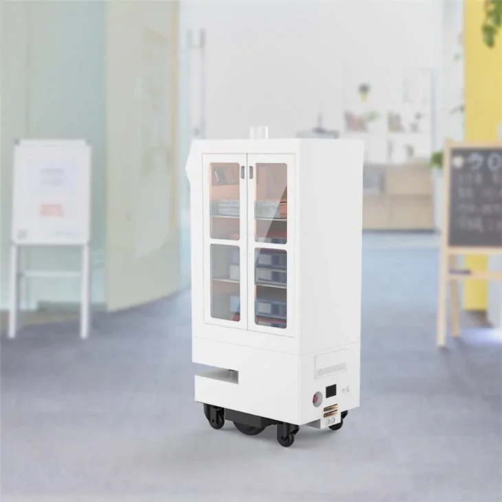Postman – Doručovací robot s uzavretou boxovou konštrukciou Postman – Doručovací robot s uzavretou boxovou konštrukciou