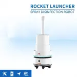 Robot na dezinfekciu hmlovým rozprašovaním | Mobilne ovládaný dezinfekčný robot